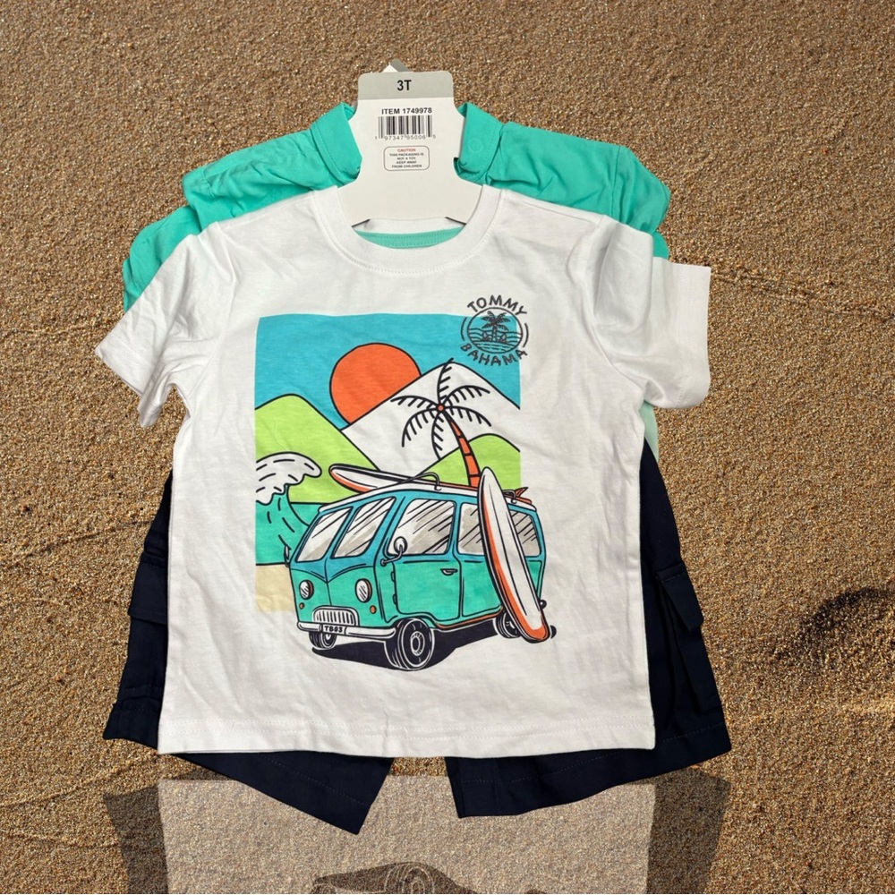 New Tommy Bahama Kids' 3-piece Set Multiple Sizes. - Picture 4 of 6